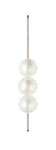 Load image into Gallery viewer, STAPLE WITH 3 PEARLS - WHITE GOLD
