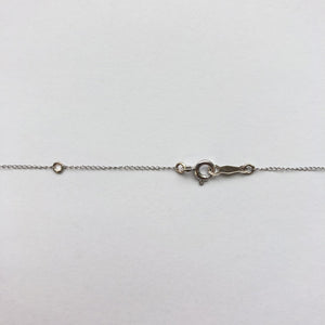 7 DIAMOND BAR NECKLACE