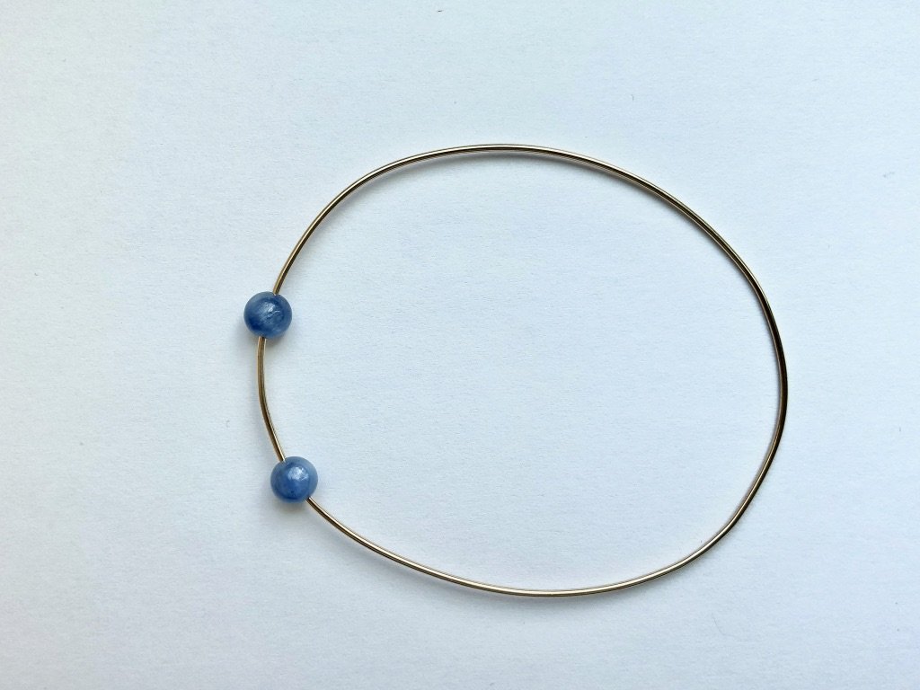 RESORT WIRE BRACELET - NAVY