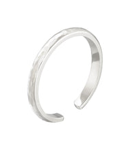 Load image into Gallery viewer, SKINNY CUFF RING - WHITE GOLD