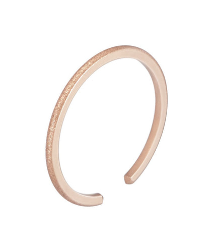 SKINNY CUFF RING - ROSE GOLD