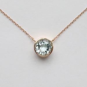 AQUAMARINE NECKLACE