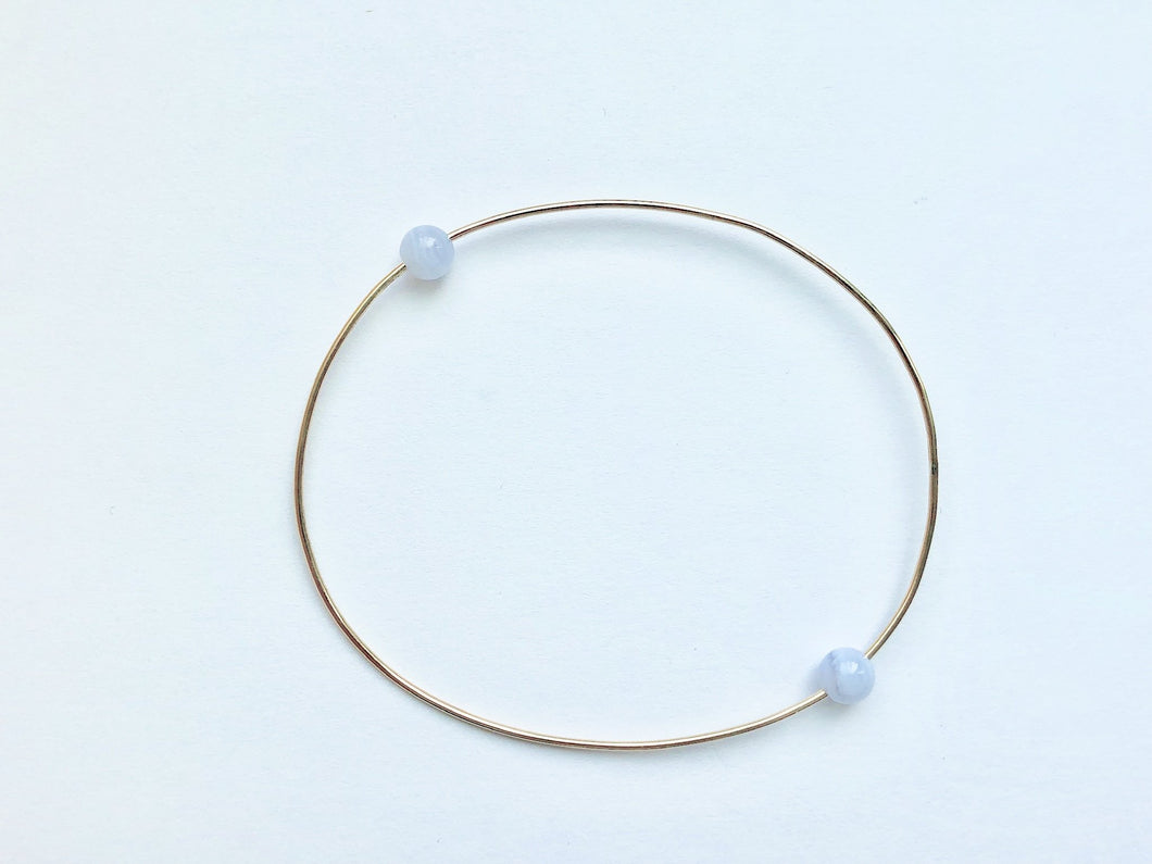 RESORT WIRE BRACELET - LIGHT BLUE