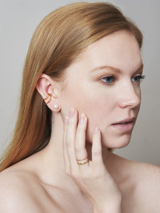 SKINNY CUFF RING - ROSE GOLD